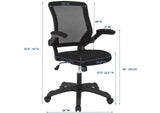 EEI-825-BLK Veer Mesh Office Chair By Modway