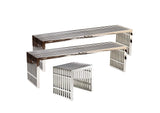 EEI-867 Gridiron Benches Set Of 3 By Modway