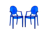 EEI-905-BLU Casper Dining Armchairs Set Of 2 By Modway