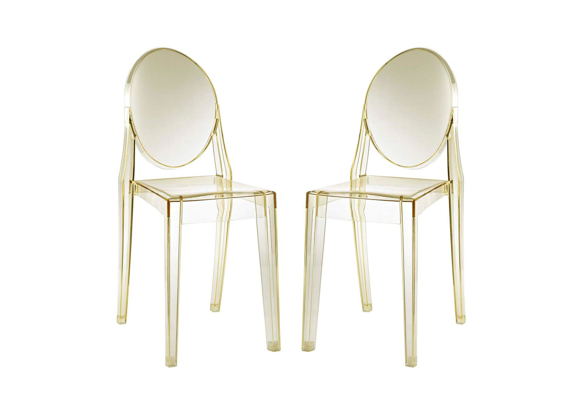 EEI-906-YLW Casper Dining Chairs Set Of 2 By Modway