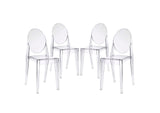 EEI-908-CLR Casper Dining Chairs Set Of 4 By Modway