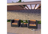 EEI-995-EXP-MOC-SET Burrow 3 Piece Outdoor Patio Sofa Set By Modway