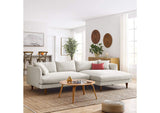 EEI-6612-HEI Zoya Right-Facing Down Filled Overstuffed Sectional Sofa By Modway