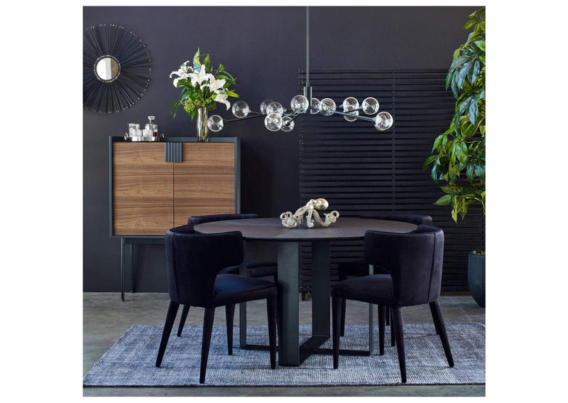 EH-1103-02 Jennaya Dining Chair Black