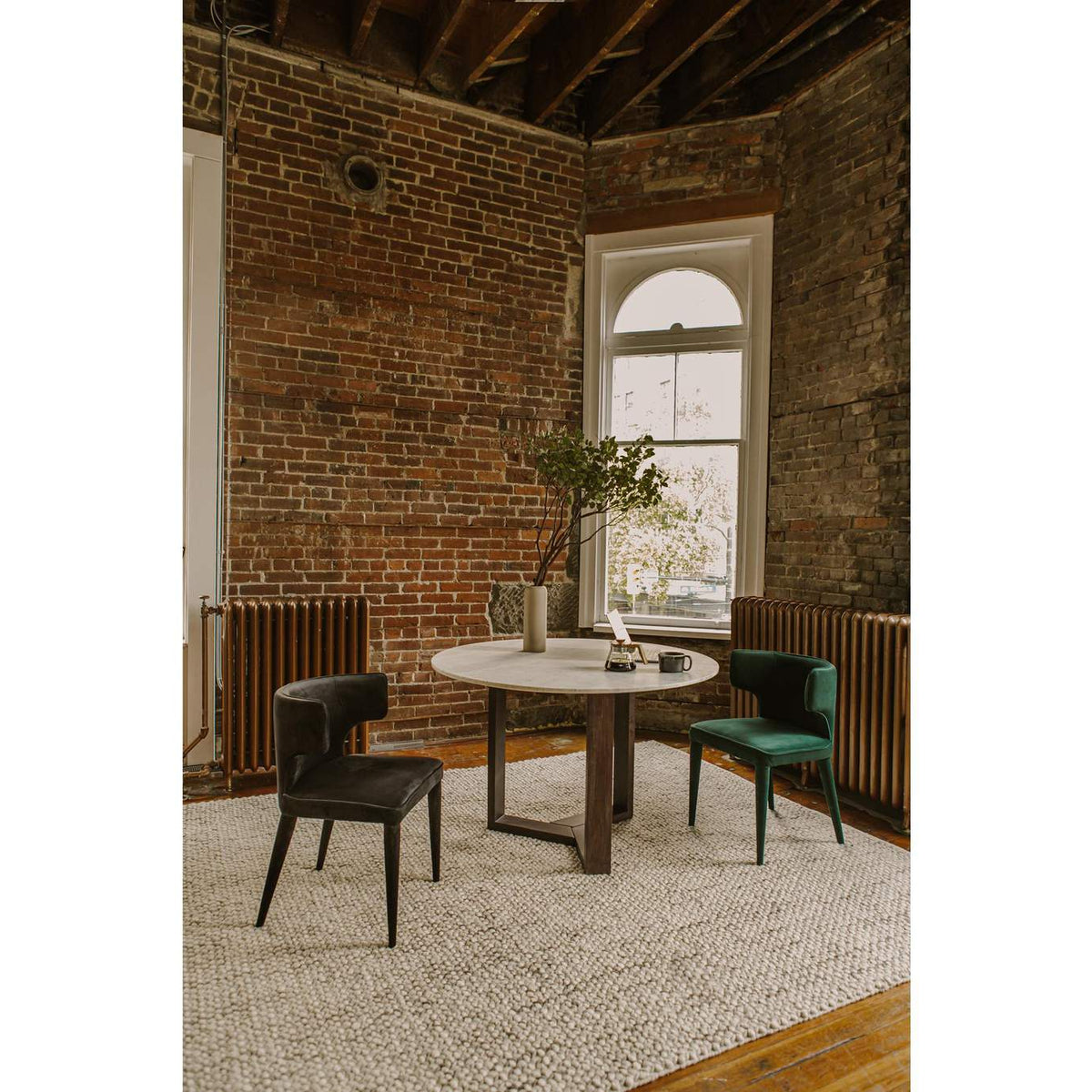 EH-1103-02 Jennaya Dining Chair Black