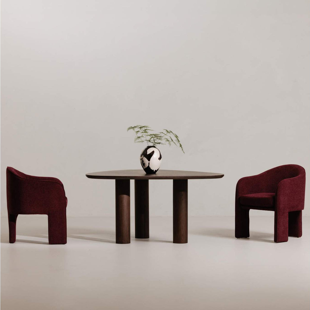 EH-1116-38 Clara Dining Chair Plum