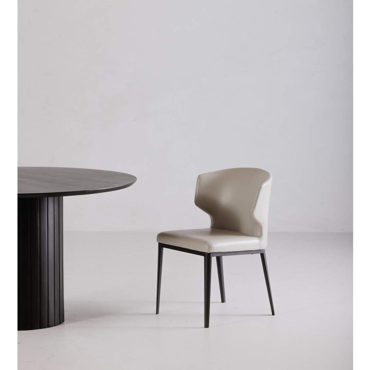 EJ-1018-34 Delaney Dining Chair Beige - Set Of Two