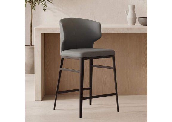 EJ-1022-15 Delaney Counter Stool Grey