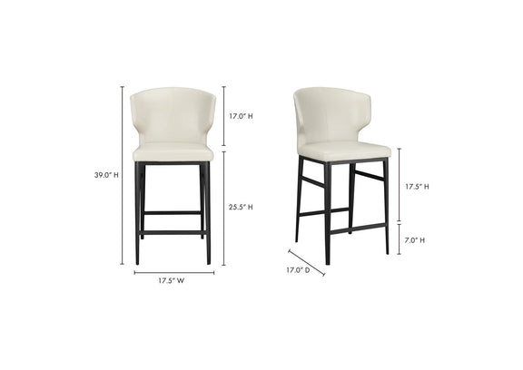 EJ-1022-34 Delaney Counter Stool Beige
