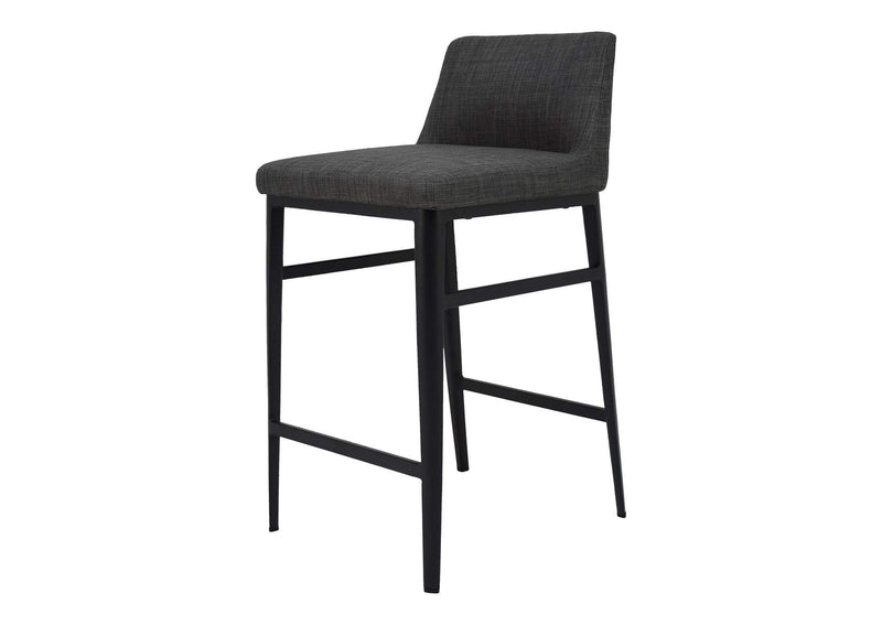 EJ-1031-07 Baron Counter Stool Charcoal Grey