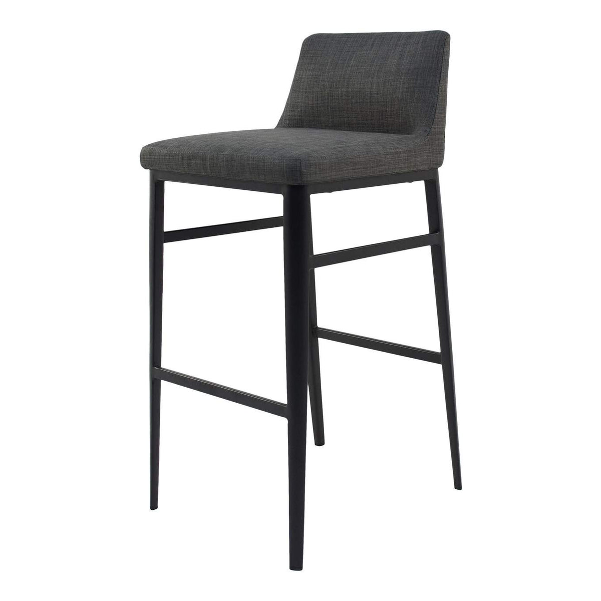 EJ-1032-07 Baron Bar Stool Charcoal Grey