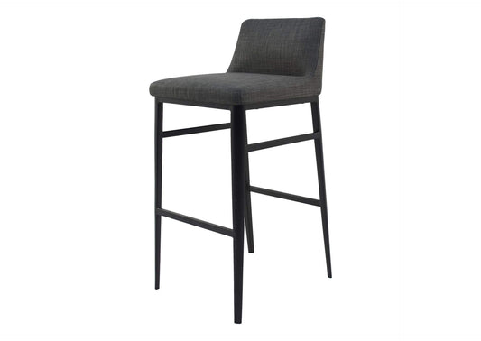 EJ-1032-07 Baron Bar Stool Charcoal Grey