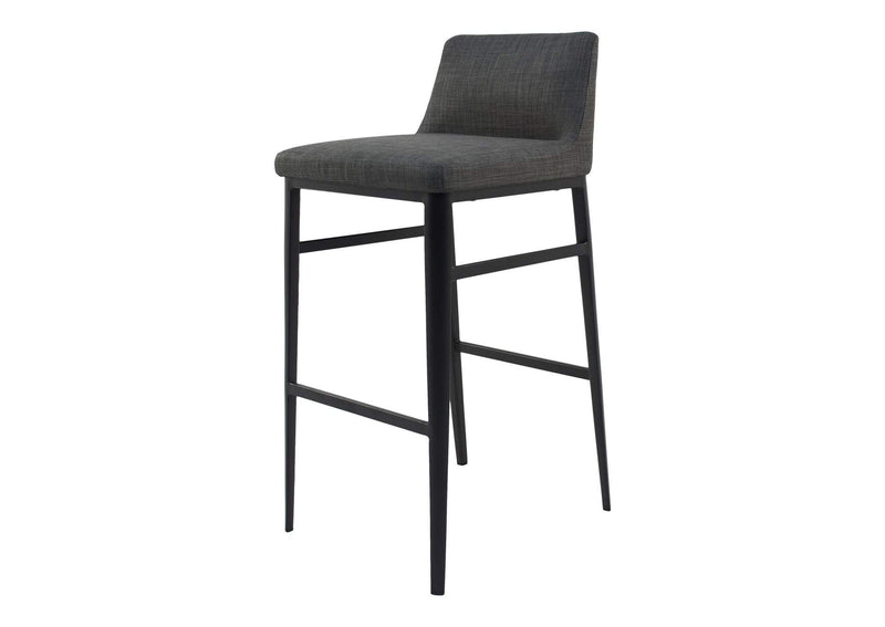 EJ-1032-07 Baron Bar Stool Charcoal Grey
