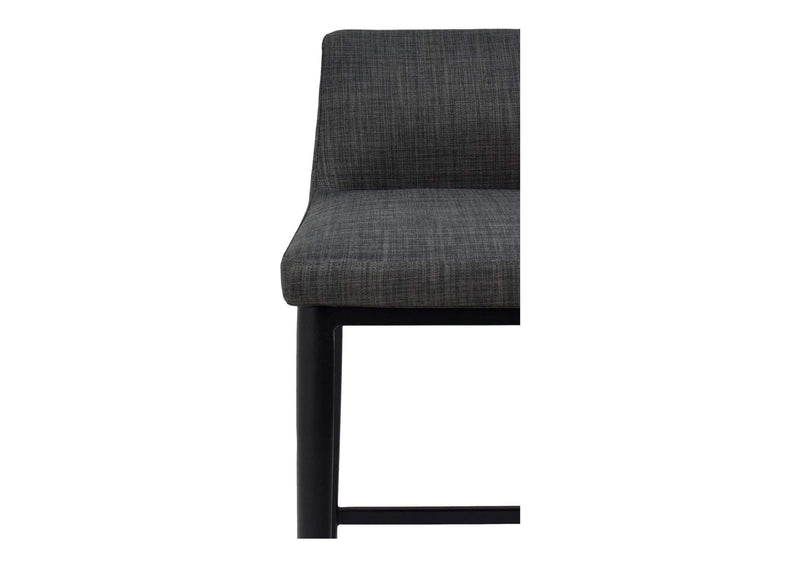 EJ-1032-07 Baron Bar Stool Charcoal Grey