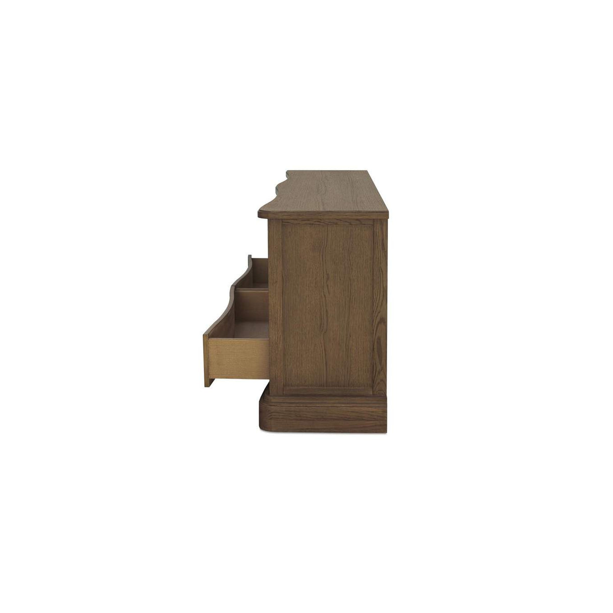 EM-1011-03 Clarence 6 Drawer Dresser Warm Brown