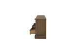 EM-1011-03 Clarence 6 Drawer Dresser Warm Brown