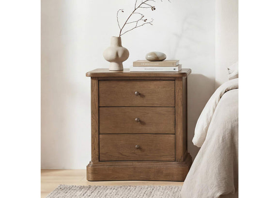EM-1012-03 Clarence Nightstand Warm Brown