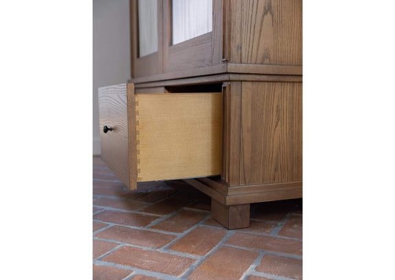 EM-1018-03-0 Lillian Tall Cabinet Brown