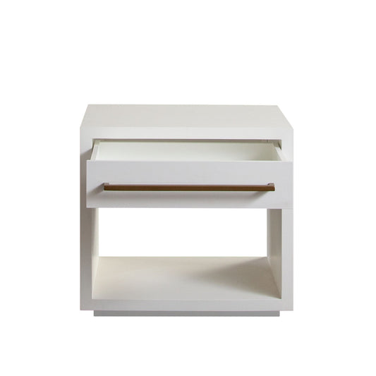 Encore Solid Mango Wood 1-Drawer End Table