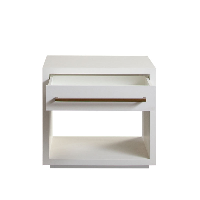 Encore Solid Mango Wood 1-Drawer End Table