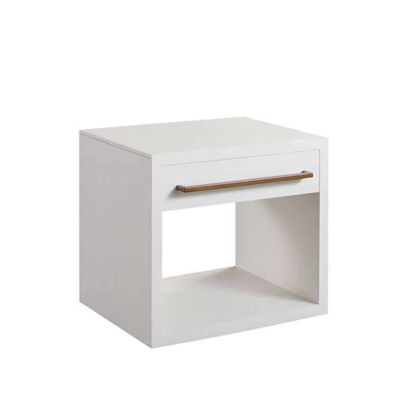 Encore Solid Mango Wood 1-Drawer End Table