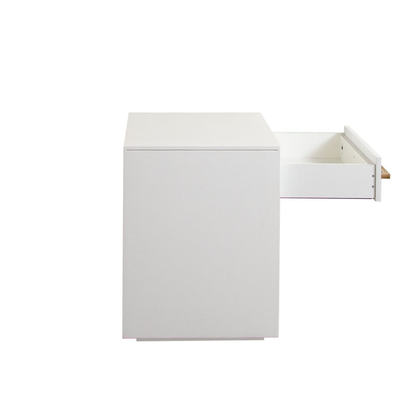 Encore Solid Mango Wood 1-Drawer End Table