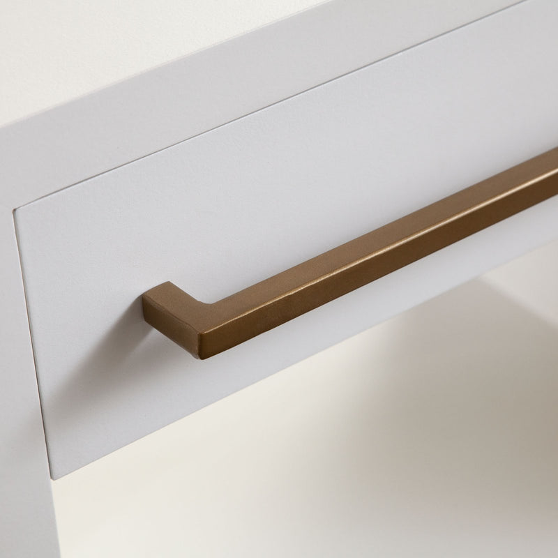 Encore Solid Mango Wood 1-Drawer End Table