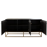 Encore Solid Mango Wood 3-Door Sideboard