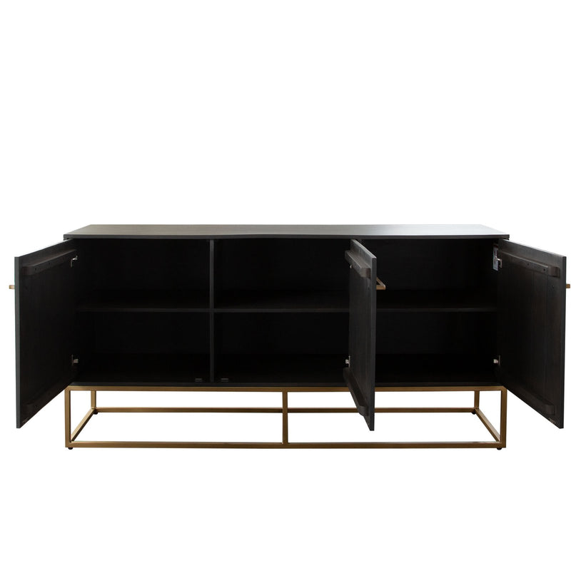 Encore Solid Mango Wood 3-Door Sideboard