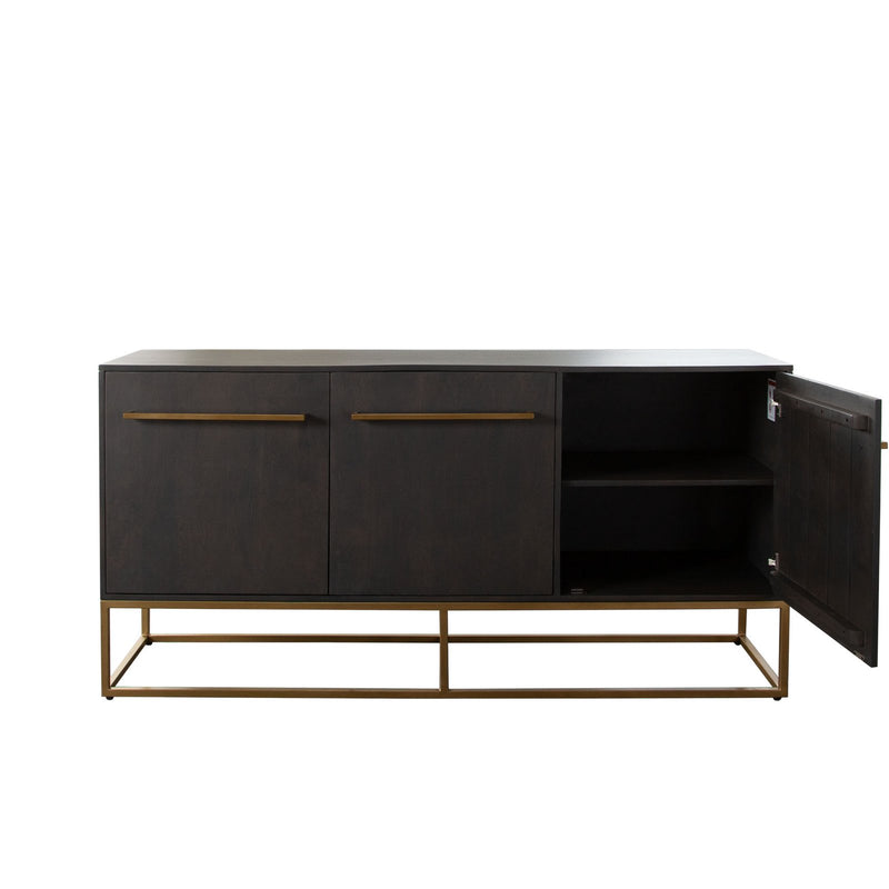Encore Solid Mango Wood 3-Door Sideboard