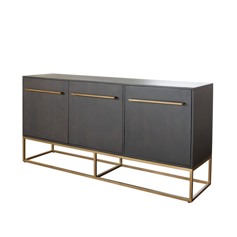 Encore Solid Mango Wood 3-Door Sideboard