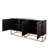 Encore Solid Mango Wood 3-Door Sideboard