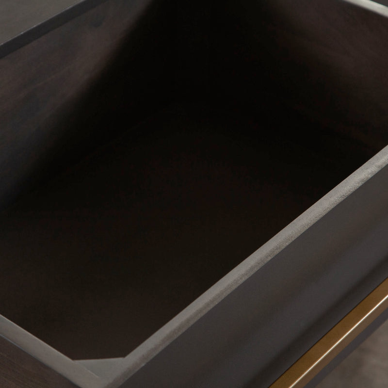 Encore Solid Mango Wood 2-Door / 2-Drawer Entertainment Cabinet