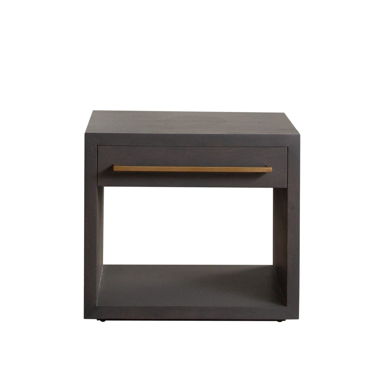 Encore Solid Mango Wood 1-Drawer End Table
