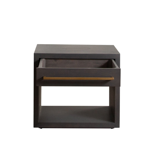 Encore Solid Mango Wood 1-Drawer End Table