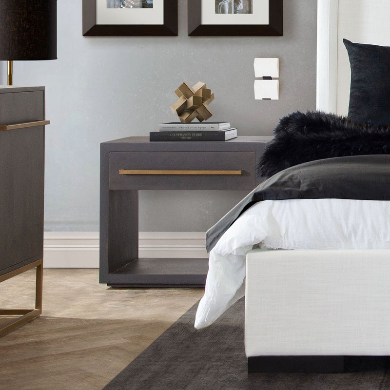 Encore Solid Mango Wood 1-Drawer End Table