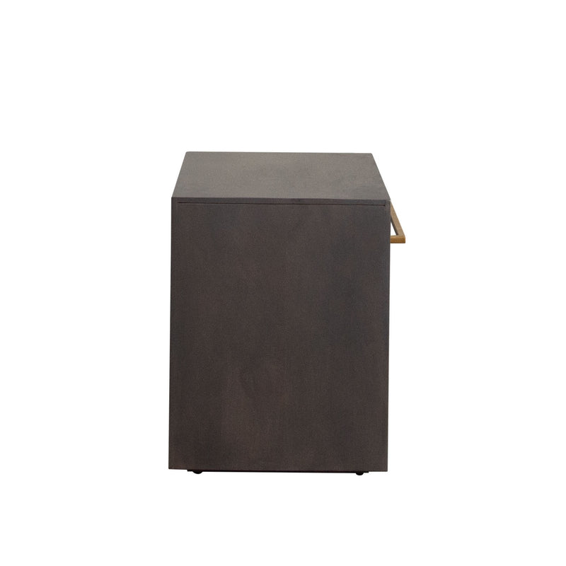 Encore Solid Mango Wood 1-Drawer End Table