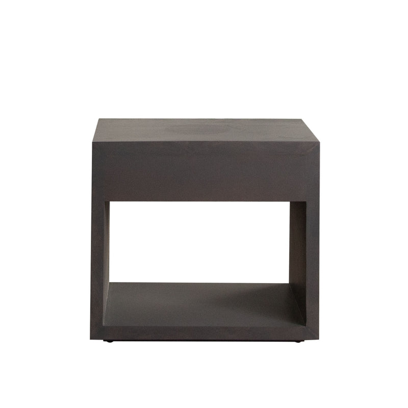 Encore Solid Mango Wood 1-Drawer End Table