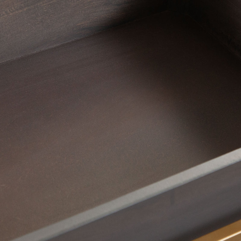 Encore Solid Mango Wood 1-Drawer End Table