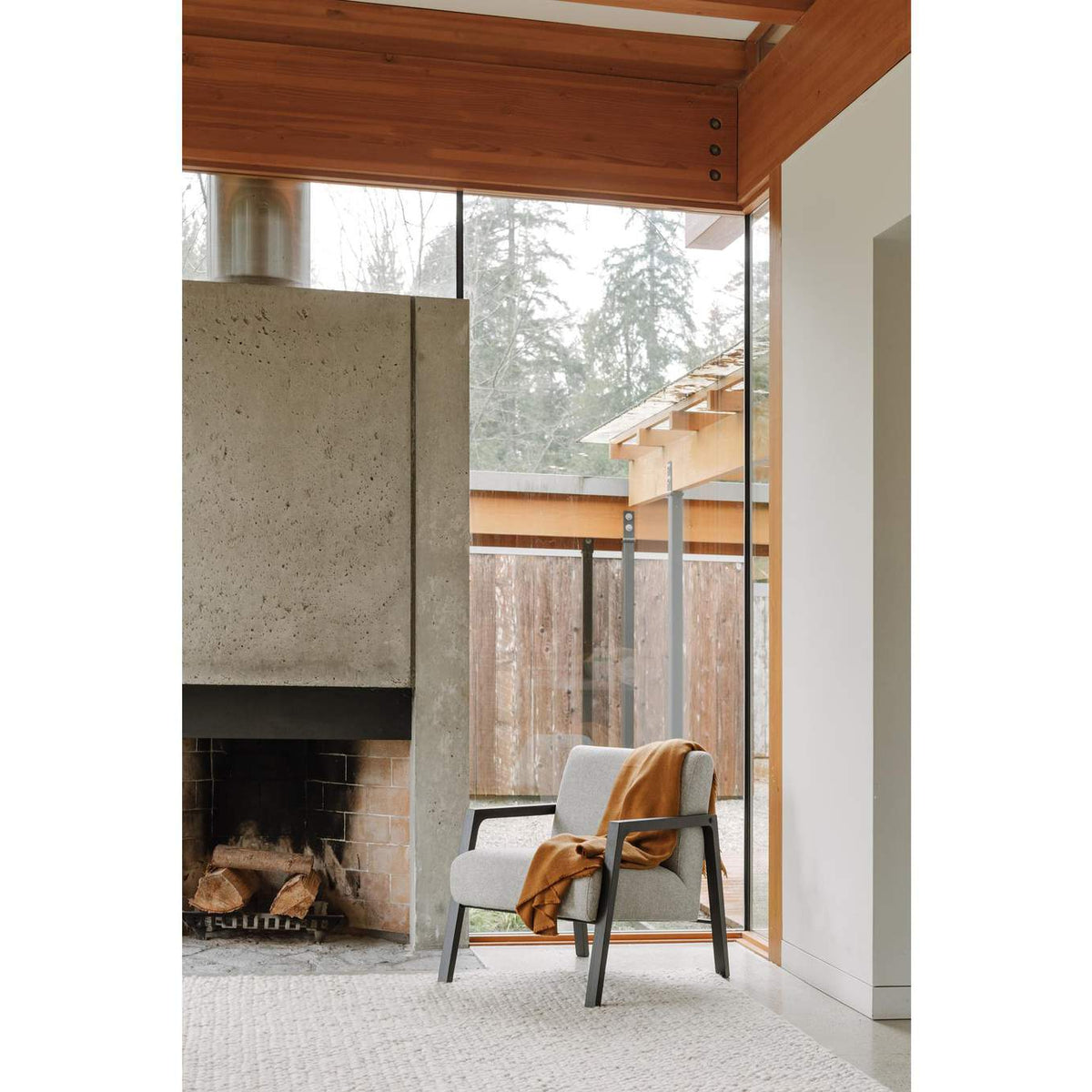 EQ-1012-15 Fox Chair Grey