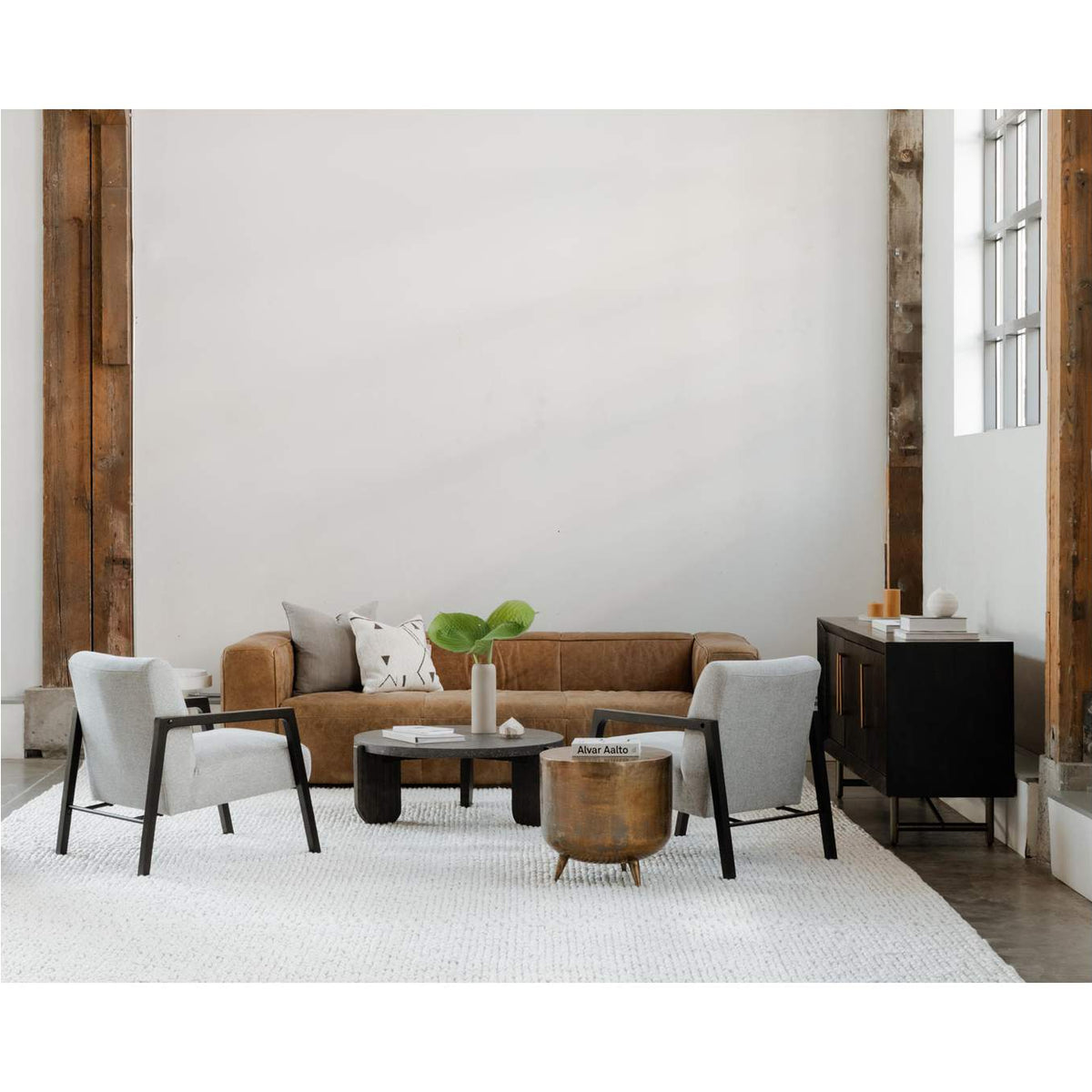 EQ-1012-15 Fox Chair Grey