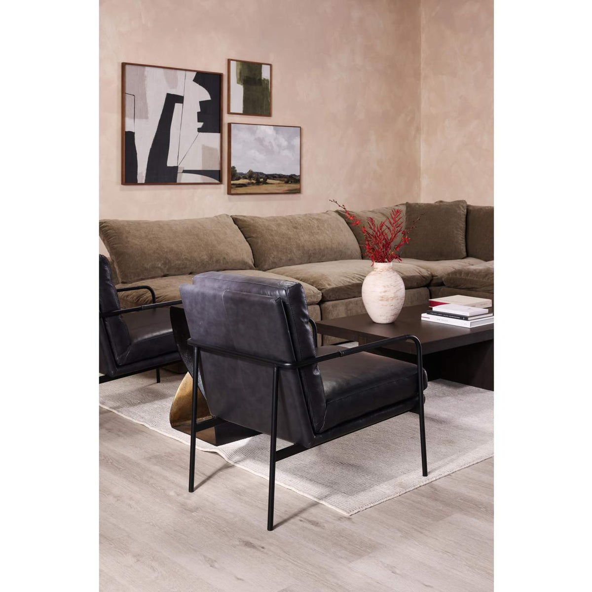 EQ-1013-02 Verlaine Chair Raven Black