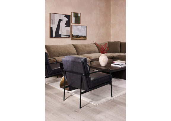 EQ-1013-02 Verlaine Chair Raven Black