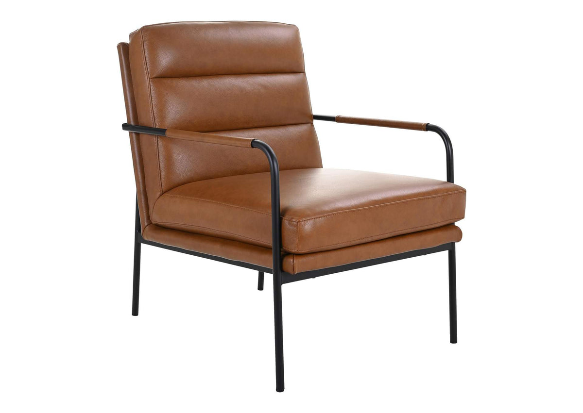 EQ-1013-03 Verlaine Armchair Chestnut Brown