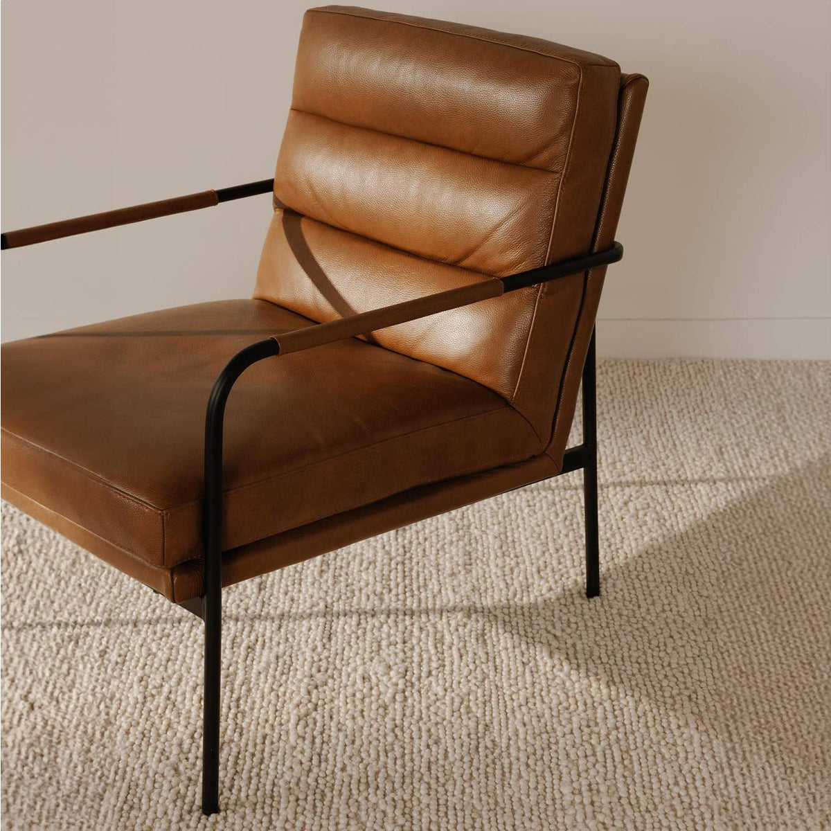 EQ-1013-03 Verlaine Armchair Chestnut Brown