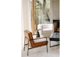 EQ-1013-03 Verlaine Armchair Chestnut Brown