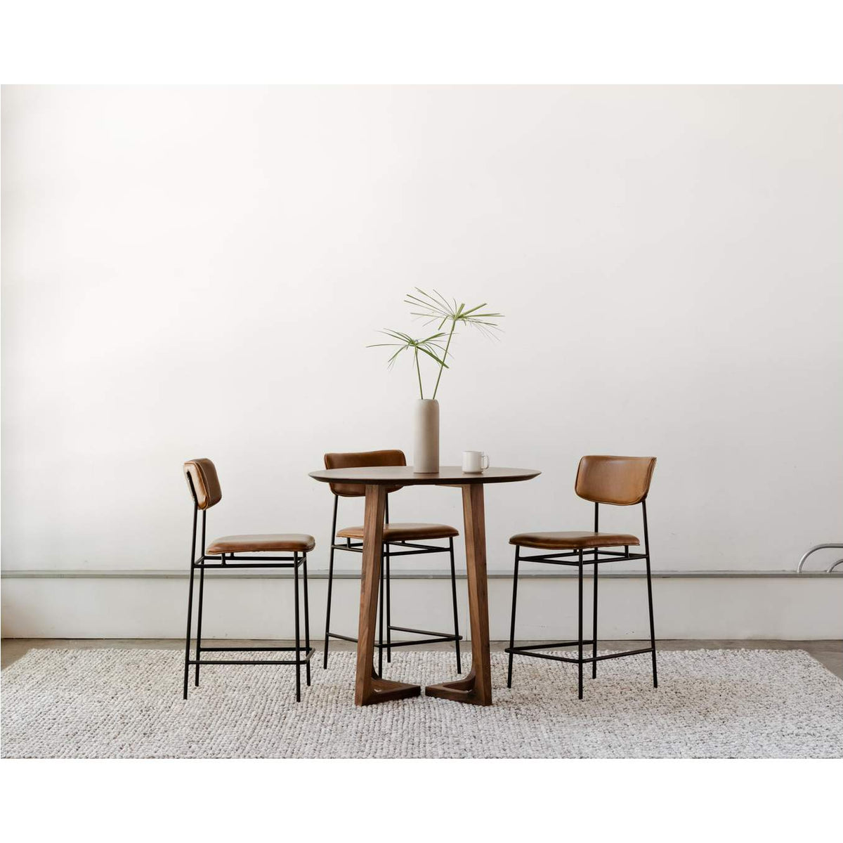 EQ-1015-03 Sailor Counter Stool Brown