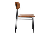 EQ-1016-03 Sailor Dining Chair Brown - Set Of Two