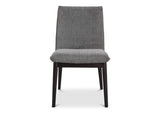 EQ-1023-25 Charlie Dining Chair Dark Grey – Set Of Two
