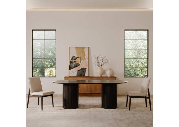 EQ-1023-34 Charlie Dining Chair Beige– Set Of Two